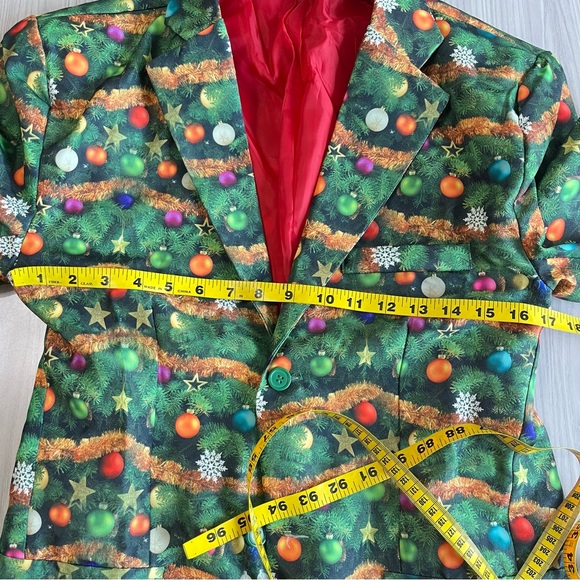 EUC! Life of The Party Christmas Tree Suit Size Small - Picture 5 of 13